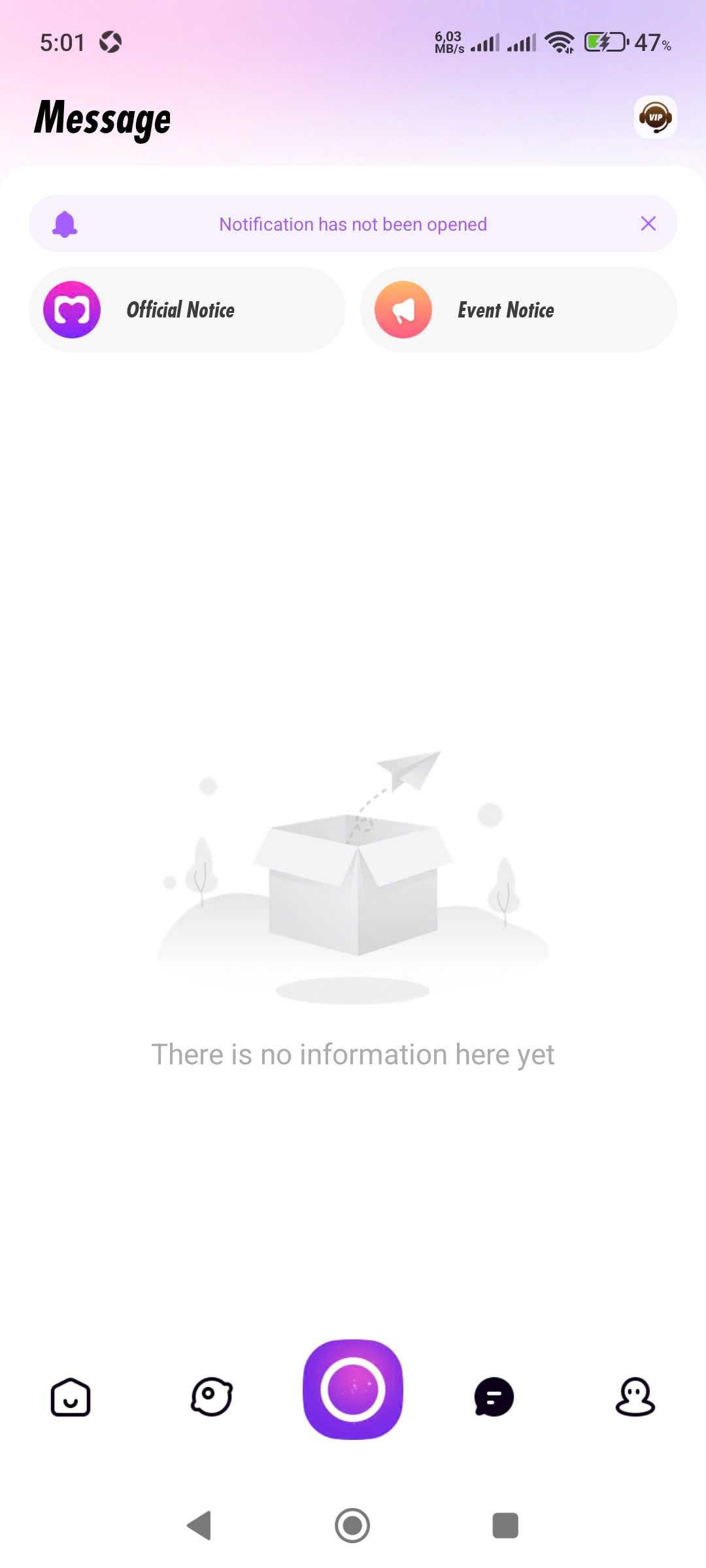 Chat with your Mango Live friends