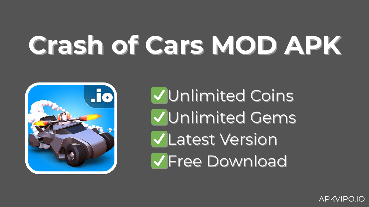 Crash of Cars MOD APK (Unlimited Coins & Gems, Latest 2025) Free Download