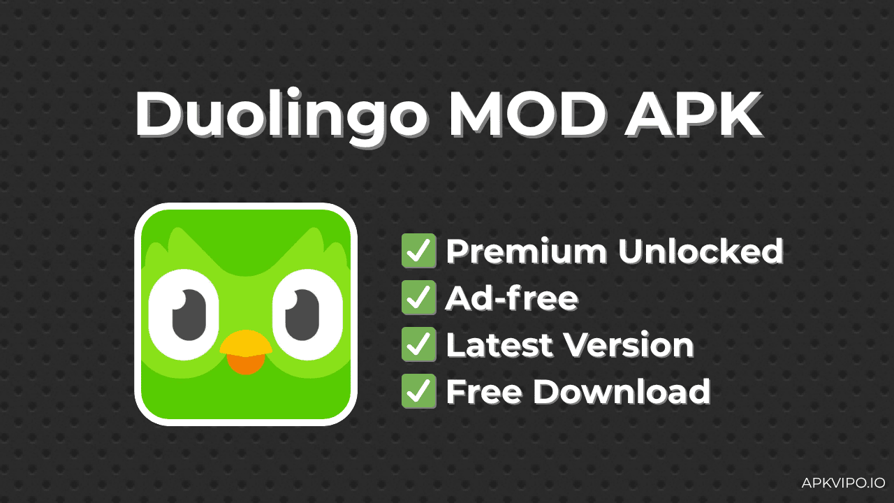 Duolingo MOD APK (Premium Unlocked, Ad-free) Free Download
