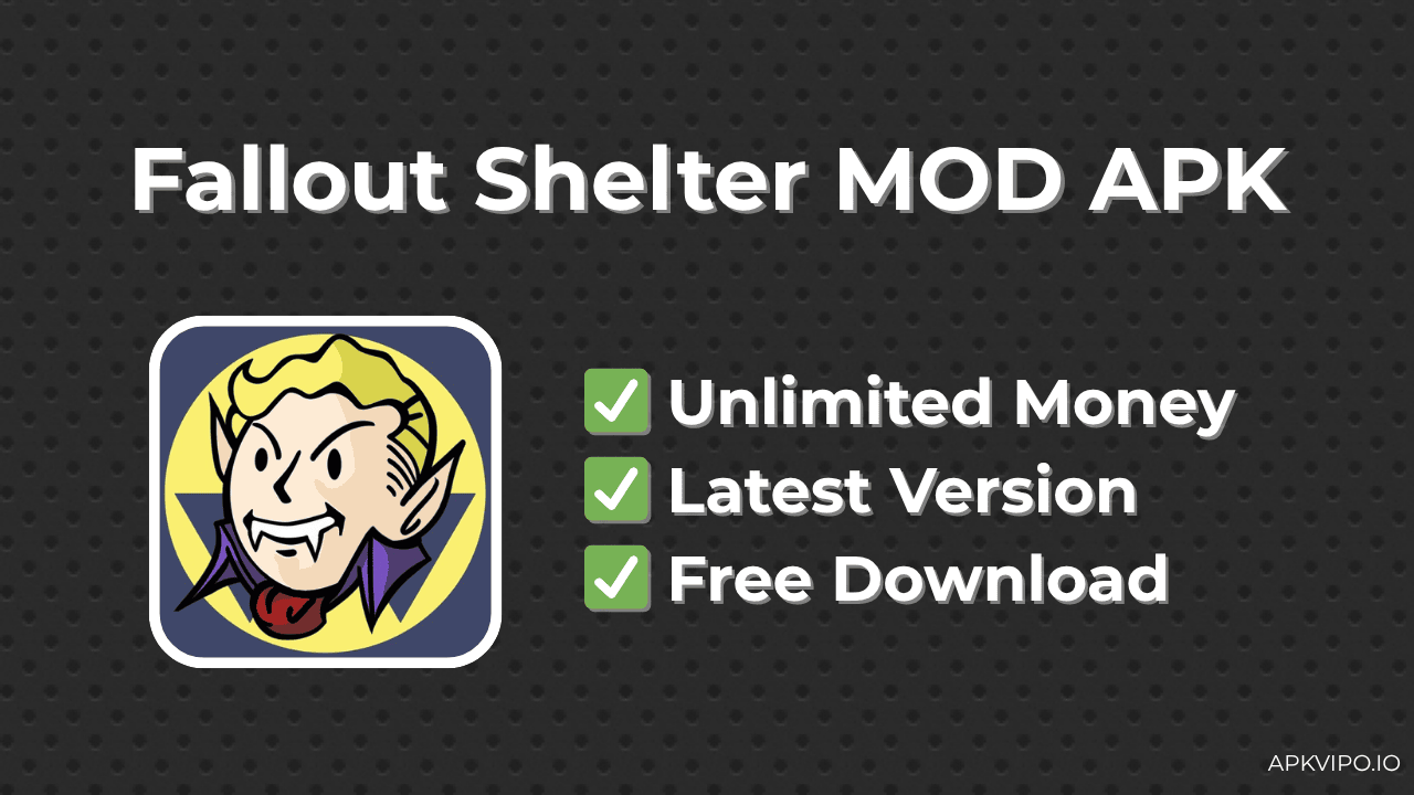 Fallout Shelter MOD APK (Unlimited Money, Latest 2025) Free Download