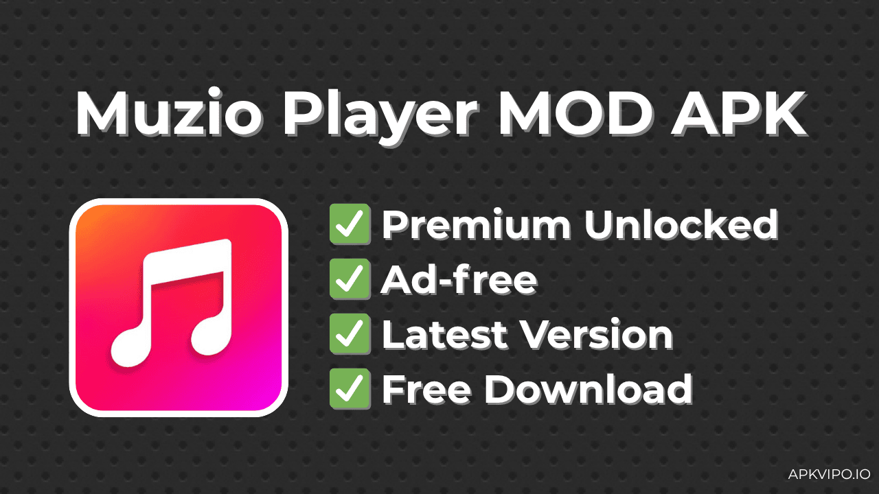 Muzio Player MOD APK (Premium Unlocked, Latest 2025) Free Download