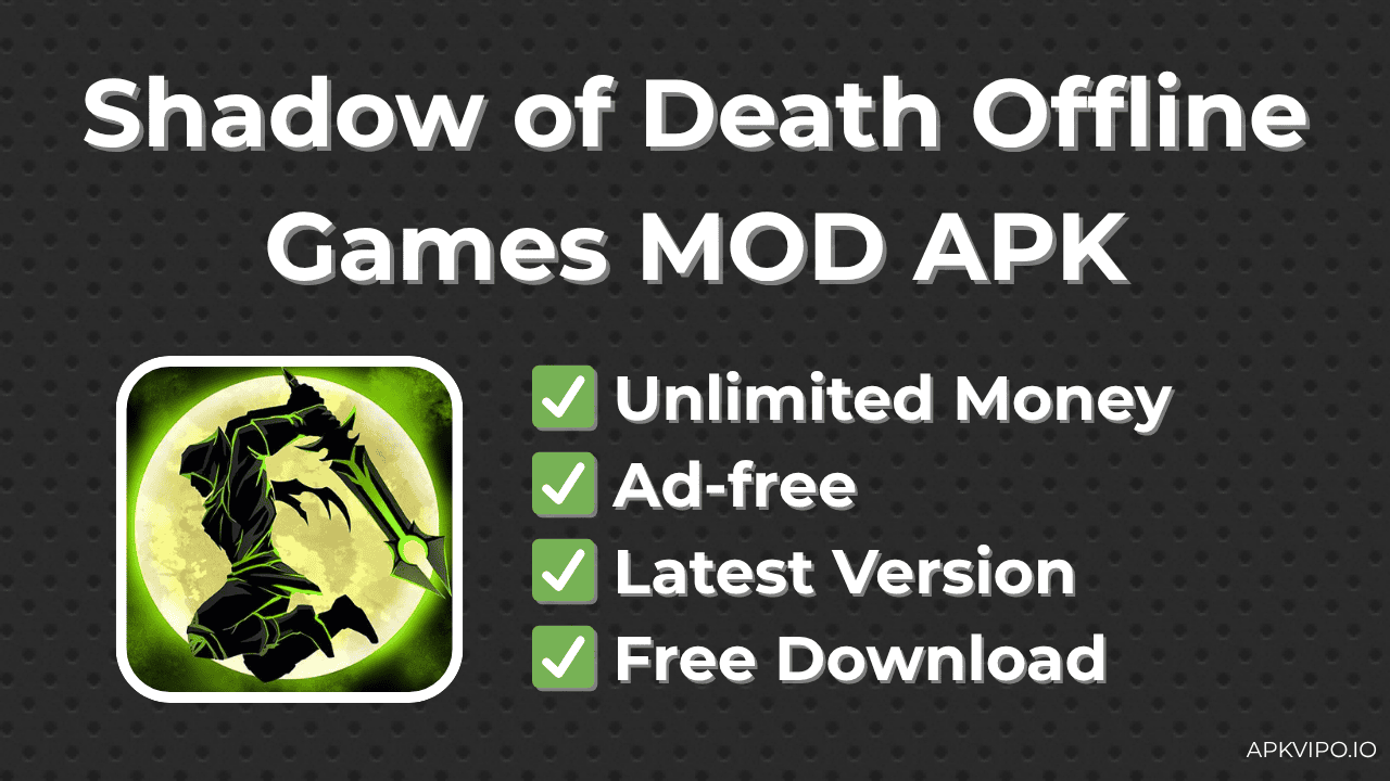 Shadow of Death: Offline Games MOD APK (Unlimited Money, Latest 2025) Free Download