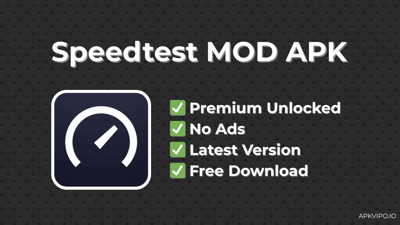 Speedtest MOD APK (Premium Unlocked, Latest 2025) Free Download