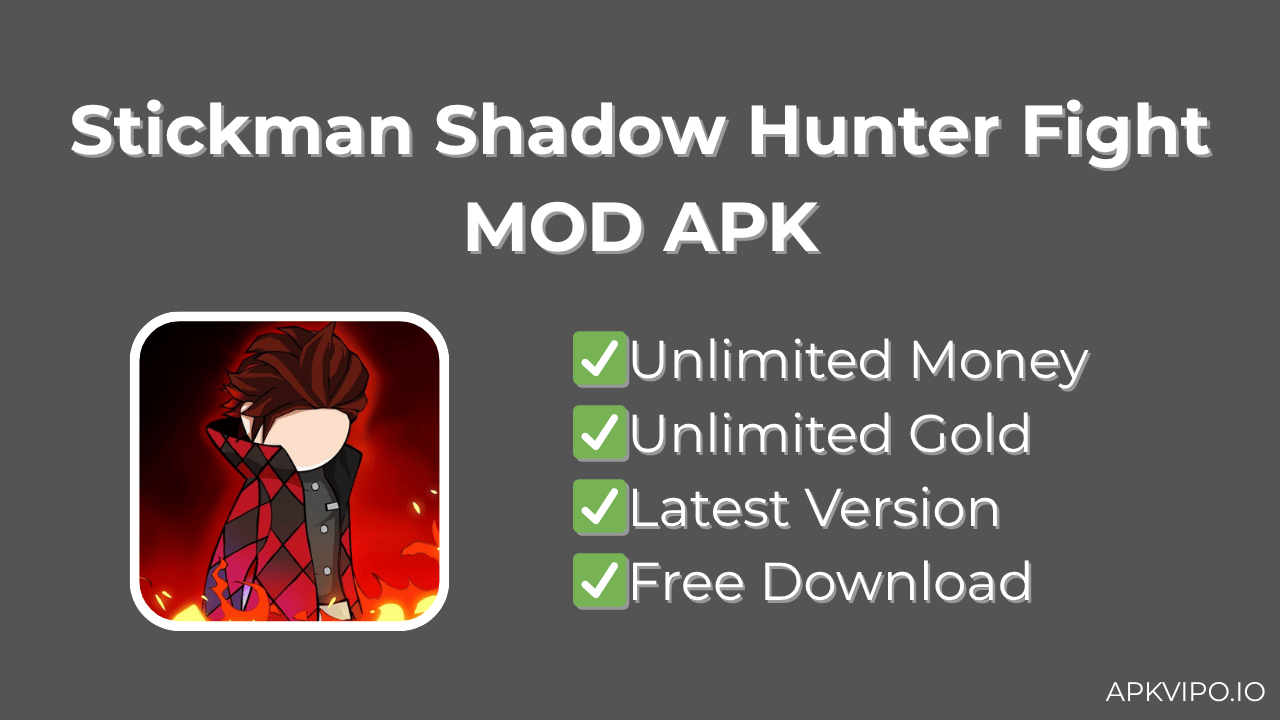 Stickman Shadow Hunter Fight MOD APK (Unlimited Money, Latest 2025) Free Download