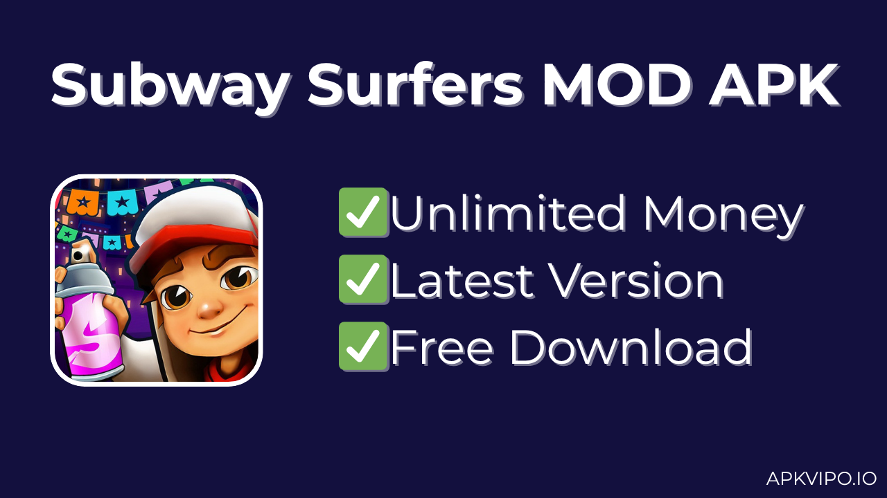 Subway Surfers MOD APK (Unlimited Money & Keys) Free for Android