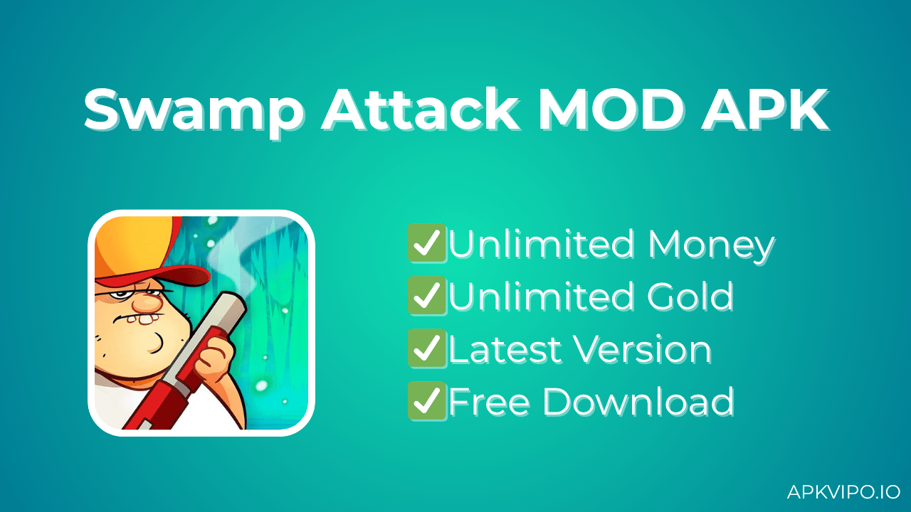Swamp Attack MOD APK (Unlimited Money, Latest 2025) Free Download