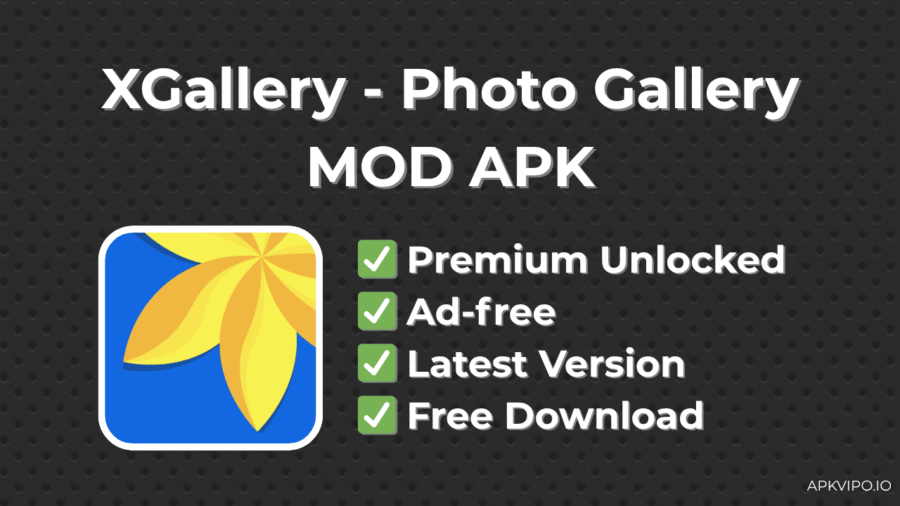 XGallery – Photo Gallery MOD APK (Premium Unlocked, Latest 2025) Free Download