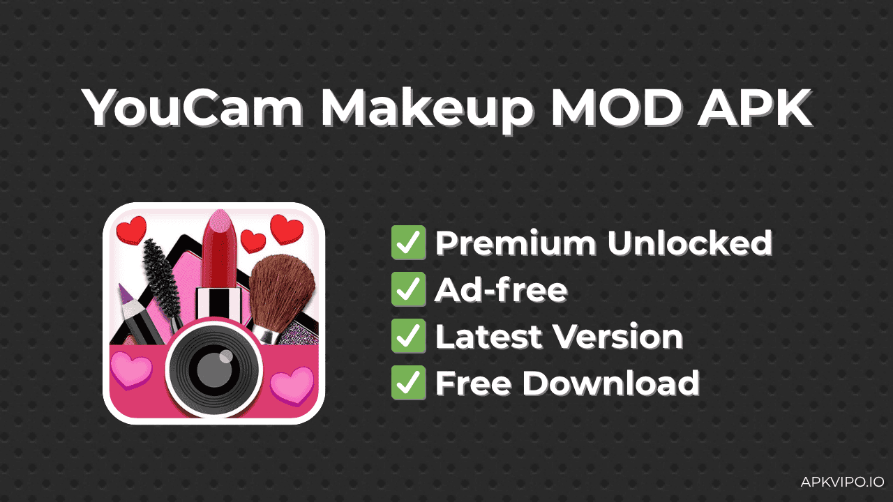 YouCam Makeup MOD APK (Premium Unlocked, Ad-free) Free Download